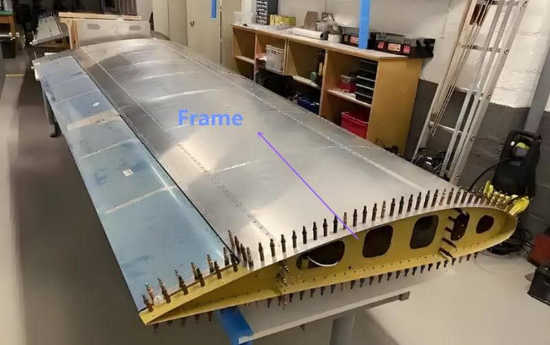 Airplane frame