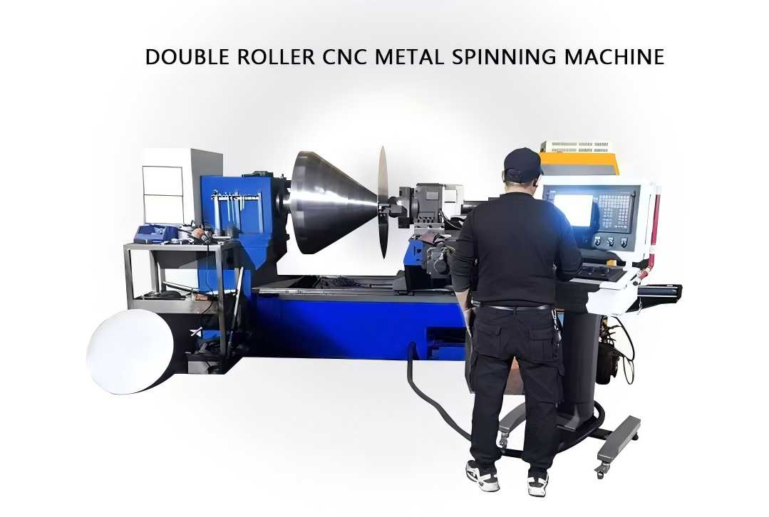Dinnovation 800 double roller heavy duty CNC spinning lathe