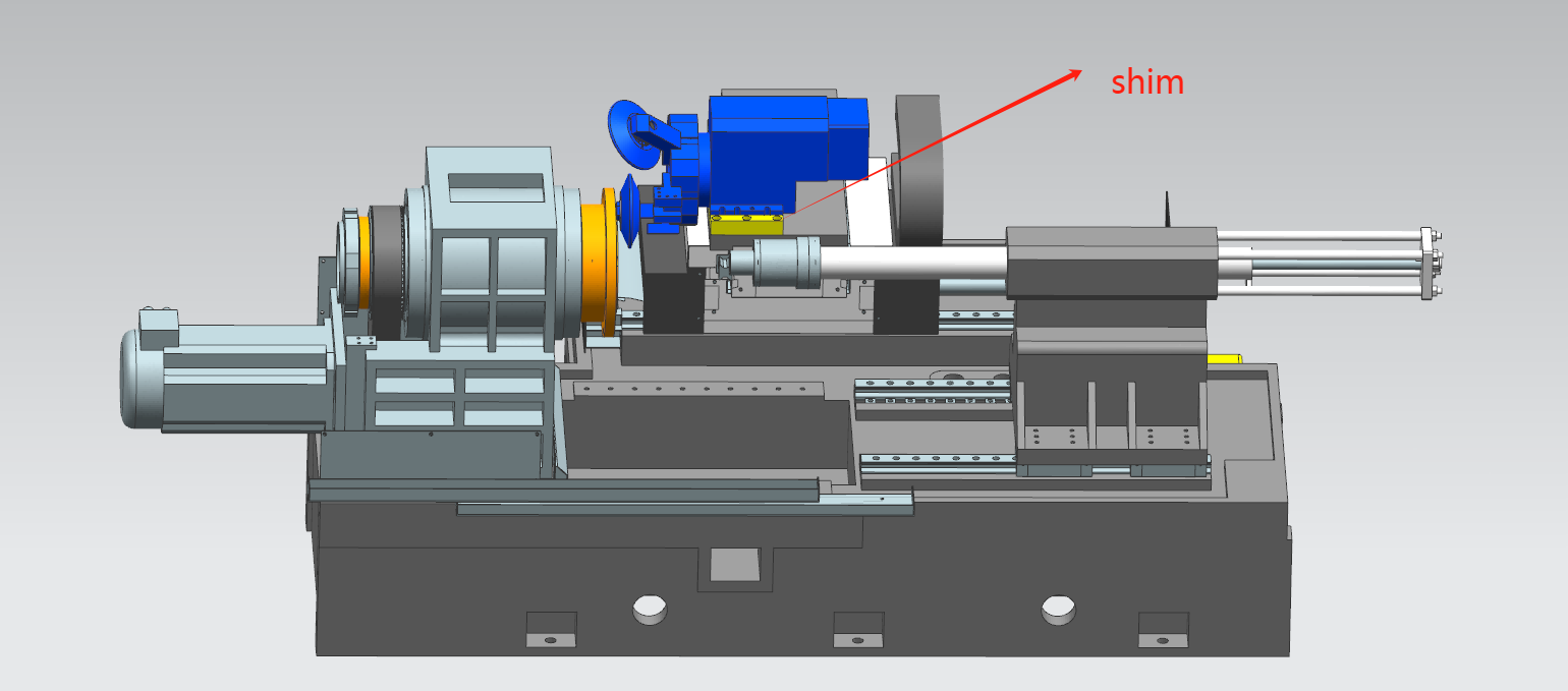 8.Assemble the tool mounting of metal spinning machine