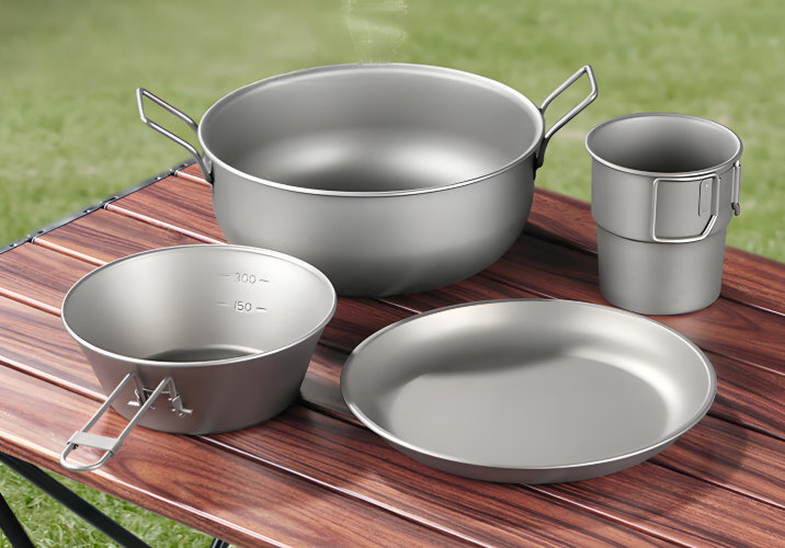 titanium tableware metal spinning