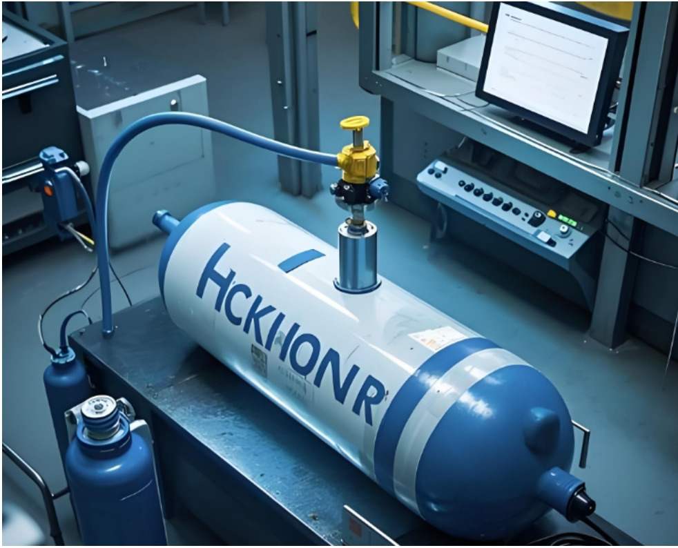 hydrogen cylinder testing
