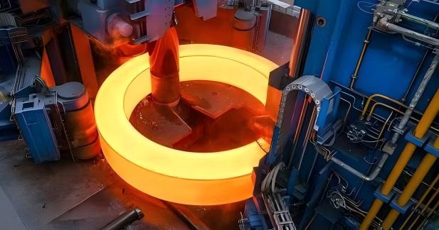 iron mold material forging machine