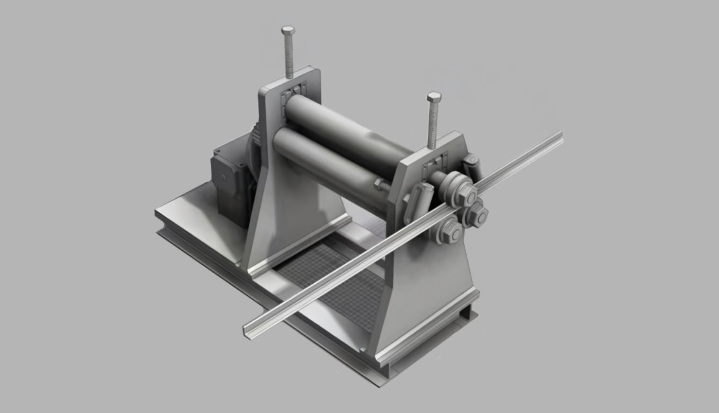 Bending sheet rolling