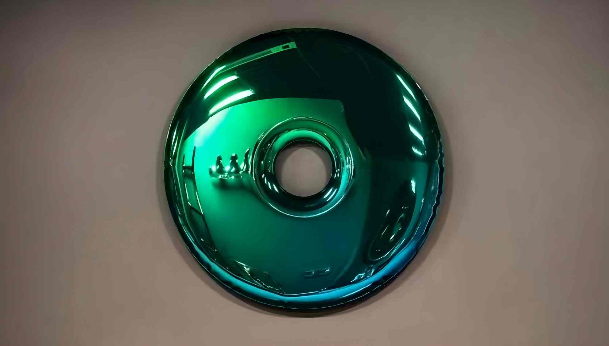 Stainless steel doughnut hotel decoration