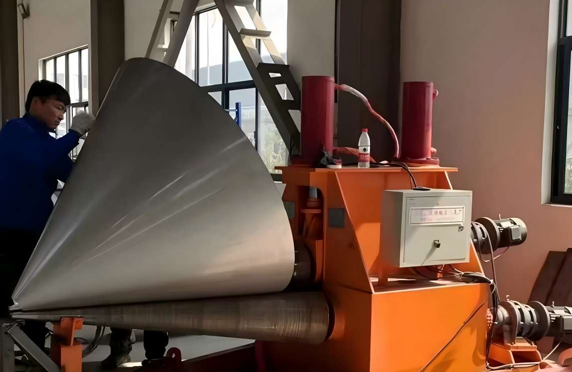 cone rolling  machine