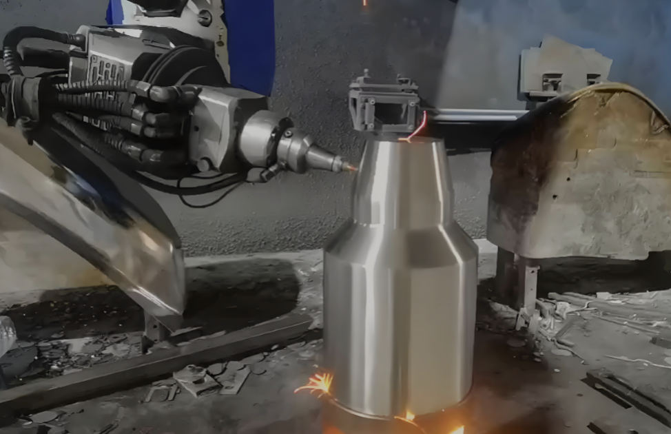 turbojet casing 5-axis laser cutting