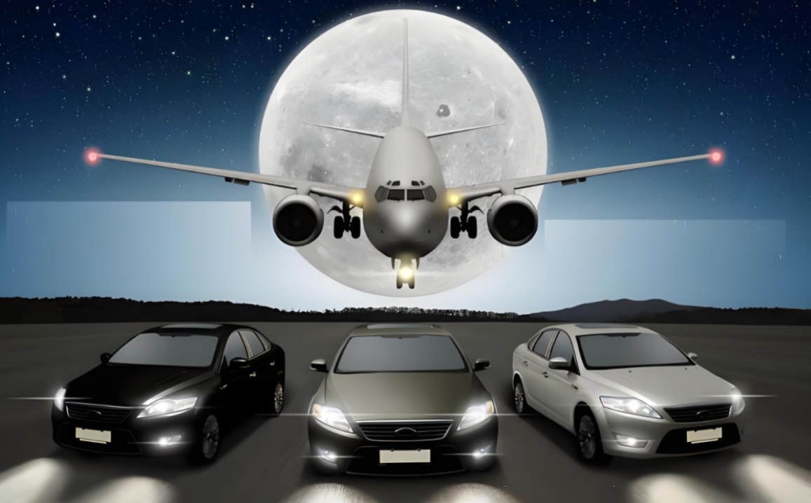 airplane and automobile airplane and automobile