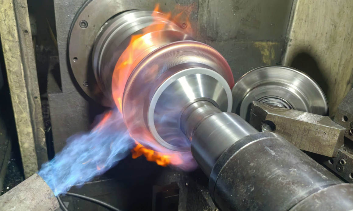 hot metal spinning Inconel 718