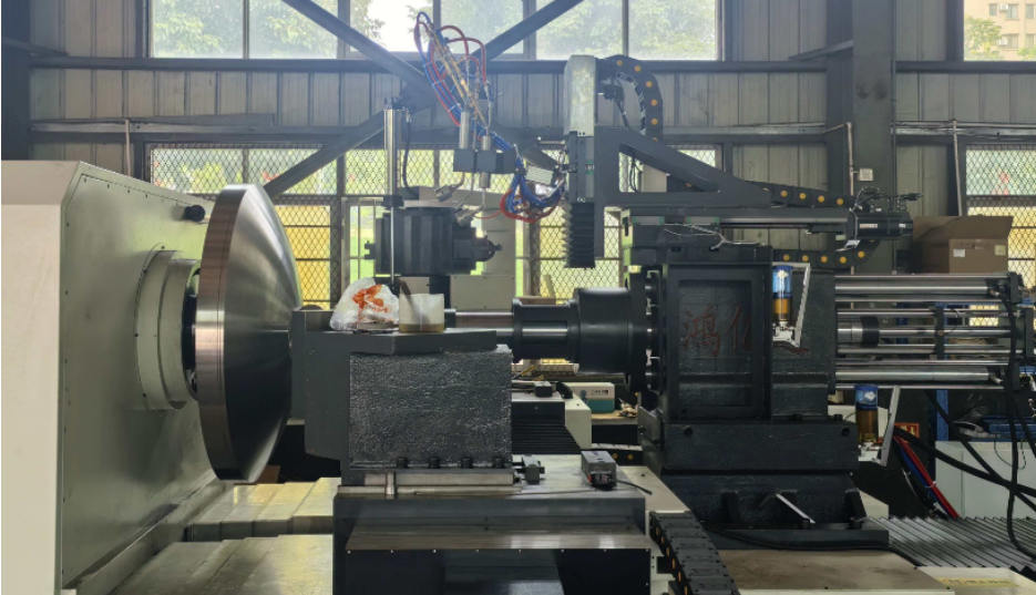 1500 double roller heave duty CNC spinning machine